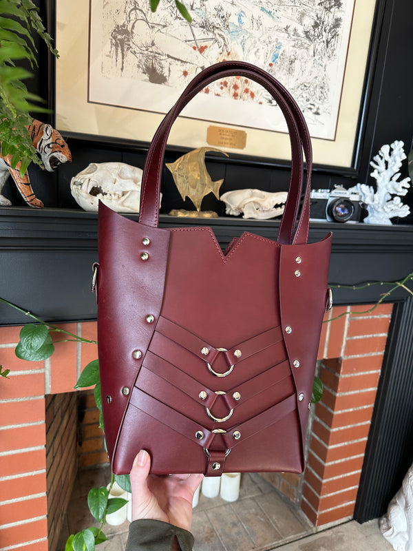 SAMPLE SALE: Oxblood Pallas