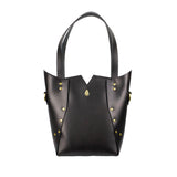 PALLAS TOTE - Black and Brass