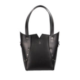 PALLAS TOTE - Black and Nickel