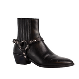 ARES (THIN) BOOT HARNESS - Black & Nickel
