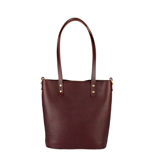 THE LITTLE URBAN TOTE - OXBLOOD