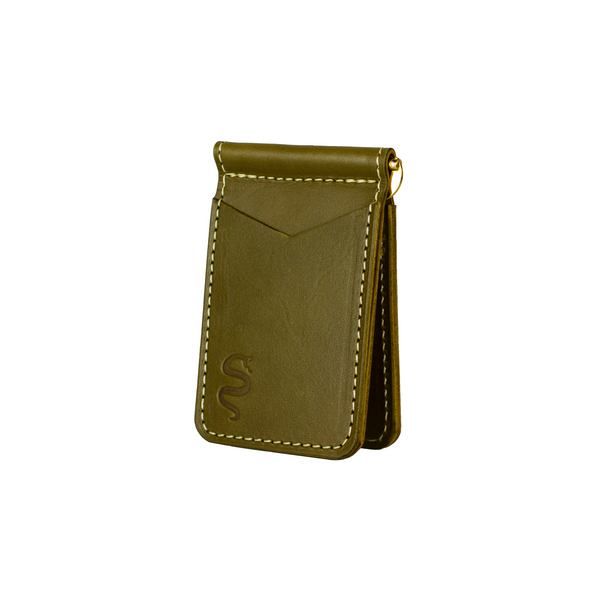 OUTLAW MONEY CLIP BIFOLD - Olive