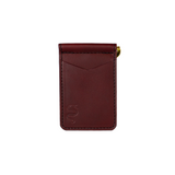 OUTLAW MONEY CLIP BIFOLD - Oxblood