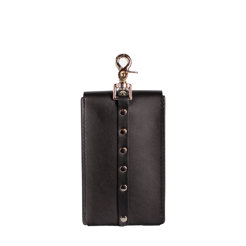 (RTS) THE SHADOW BAG - Black - Leather Sling