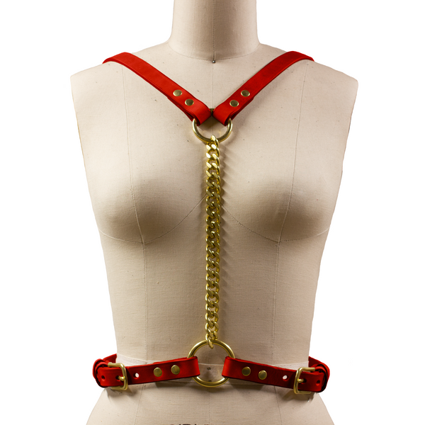 THE VEGA HARNESS - Cherry