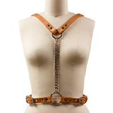 THE VEGA HARNESS - Fawn & Nickel - Size A