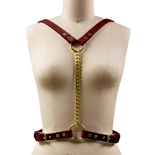 THE VEGA HARNESS - Oxblood