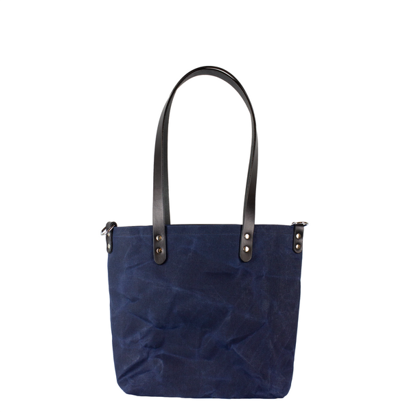 THE CANVAS LITTLE URBAN TOTE - NAVY