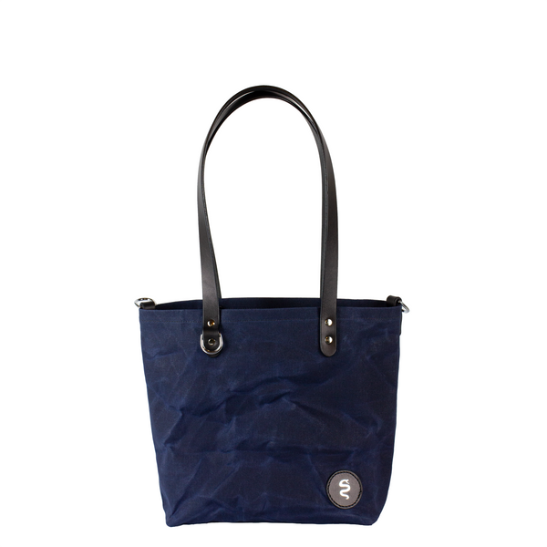 THE CANVAS LITTLE URBAN TOTE - NAVY