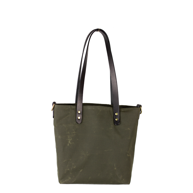 THE CANVAS URBAN TOTE - OLIVE