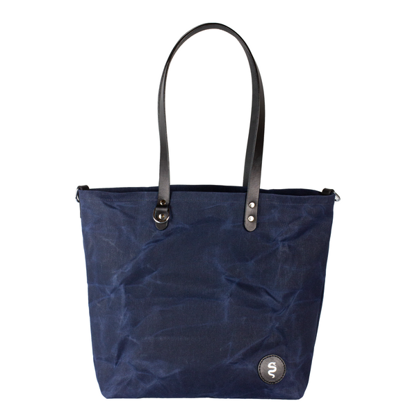 THE CANVAS URBAN TOTE - NAVY
